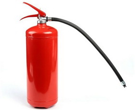 Порошковая покраска пожарного огнетушителей