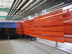 Порошковая покраска труб