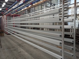 Порошковая покраска алюминиевых профилей